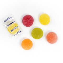 The Hampton Candy Company Fruit Gems pink grapefruit flavor brightens gatherings and snack time.