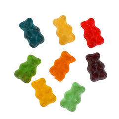 The Hampton Candy Company Gummy Bears Pineapple flavor adds bright tropical touch.