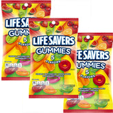The Hampton Candy Lifesaver Gummies 3-pack packaging ready for sharing at gatherings.