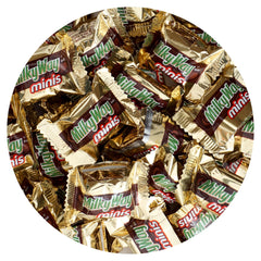The Hampton Candy Company Milkyway Minis bulk bag shown for party favors