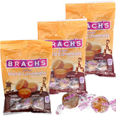 The Hampton Candy Company Nips Variety Pack box shows coffee and classic caramel flavors.