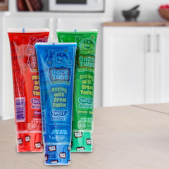 The Hampton Candy Company Ooze Tube Blue Raspberry—vibrant flavor for party snacks