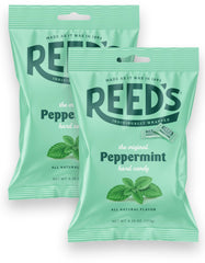 The Hampton Candy Company Reed’s peppermint candy bag, a refreshing post-dinner treat