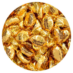 The Hampton Candy Company Werther's Original bulk bag, 2 lb packaging.
