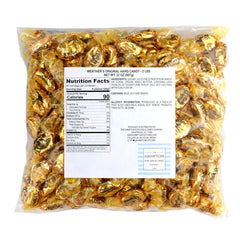 Werther's Original caramel candy close-up showing creamy texture.