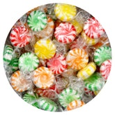 The Hampton Candy Company Fruity Starlight bulk candies in a bag for easy sharing.