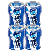 The Hampton Candy Company Orbit White Peppermint bottle for fresh breath on the go.