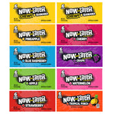 The Hampton Now & Later taffy assortment in colorful wrappers, ideal for on-the-go snacking