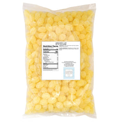 Close-up of Claeys Sanded Lemon Drops showing sparkling sugar crystals