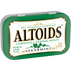 Pocket-sized mint tin from The Hampton for purse, car, or travel.