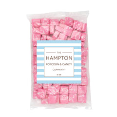 Closeup of The Hampton Starburst All Pink Candy fruit chews.