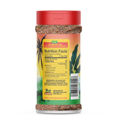 Closeup of The Jerk Man seasoning showing rich aroma for marinades.