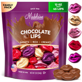 THE MADELAINE CHOCOLATE COMPANY Madelaine lips candy pack with milk chocolate, ideal for classroom treats
