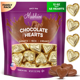 The Madelaine Gold Hearts in gold foil, perfect for St. Patrick's Day gifting