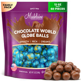 The Madelaine World Globe Balls bag showcase, perfect for Earth Day parties.