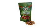 The Magic Bavarian Nuts cinnamon roasted almonds in a bag front, perfect for on-the-go snacking.