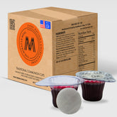 The Miracle Meal box of 100 pre-filled cups and wafers for church services.