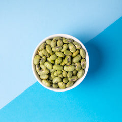 The Only Bean Crunchy Edamame image with 11g protein per serving, supporting active lifestyles.