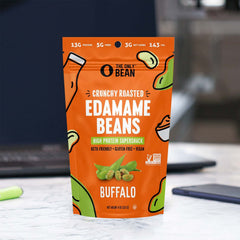 The Only Bean snack on the go ideal emphasizes portable nutrition.