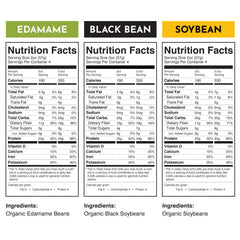 The Only Bean soy spaghetti pack highlights gluten-free noodles for versatile meals