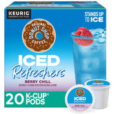 The Original Donut Shop Berry Chill iced refresher pod for quick refreshment.