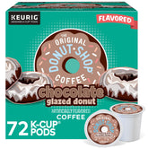 The Original Donut Shop box with chocolate glazed donut K-Cup pods for quick mornings.