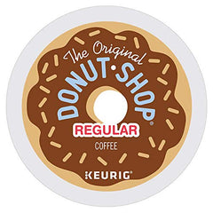 The Original Donut Shop coffee K-Cup pod delivers a quick, flavorful cup.