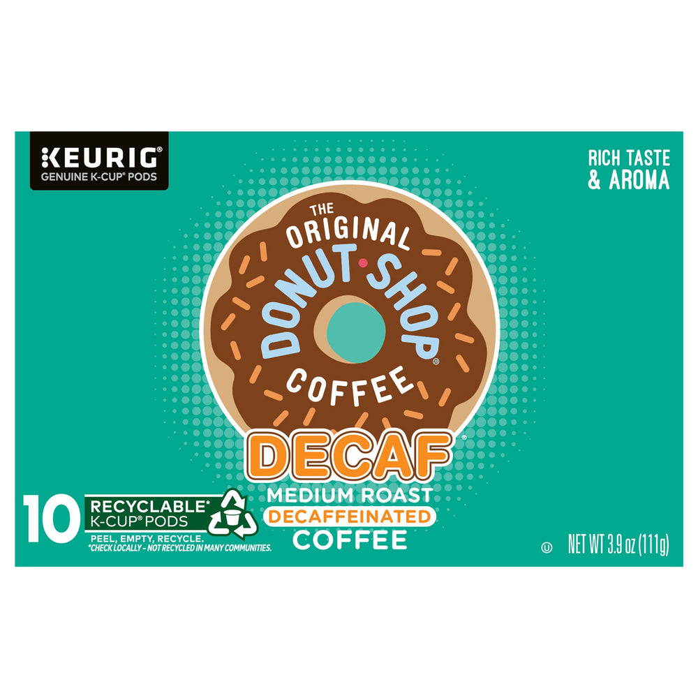 The Original Donut Shop decaf-medium-roast-k-cup-pods deliver smooth flavor for easy mornings.