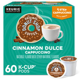 The Original Donut Shop One-Step Cinnamon Dulce Cappuccino pod front view for quick brew