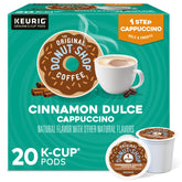 The Original Donut Shop Cinnamon Dulce cappuccino pod ready for brewing