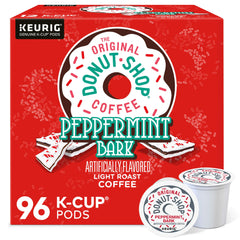 The Original Donut Shop Peppermint Bark K-Cup pods 96-count for convenient mornings
