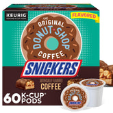 The Original Donut Shop Snickers Coffee packaging for quick mornings