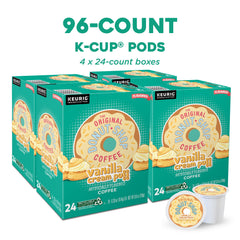 Vanilla Cream Puff K-Cup pods for convenient single-serve brewing.