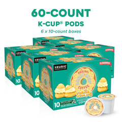 Steam rises from The Original Donut Shop Vanilla Cream Puff cup