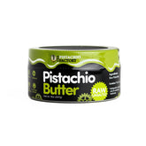 The Pistachio Factory pistachio butter jar—protein-rich, dairy-free spread.