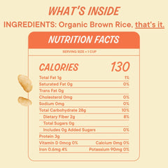 The Real Cereal Company crunchy brown rice crisps in a bowl deliver a satisfying crunch.