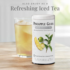 The Republic of Tea 100-percent China White Tea origin is showcased.