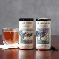 Gift-ready Earl Greyer Vanilla tin ideal for tea lovers and thoughtful gifting.