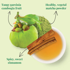 The Republic of Tea Lean Green cup with brewed tea reveals vibrant color.