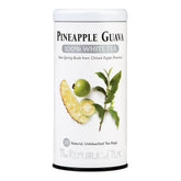 The Republic of Tea Pineapple Guava White Tea bag ready to brew for a light tropical cup.