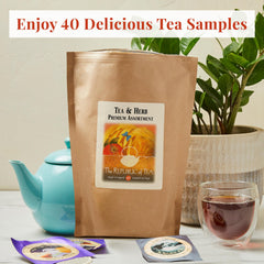 The Republic of Tea steeping instructions guide helps consistent brews.