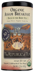 USDA Organic and certifications label on tea packaging