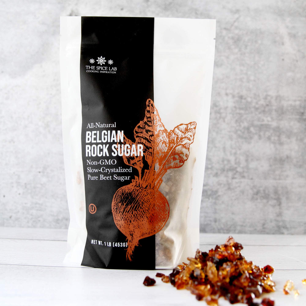 The Spice Lab Belgian brown rock sugar crystals add rich molasses flavor to beverages
