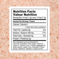 The Spice Lab Himalayan Pink Salt fine granules ready to season meals.