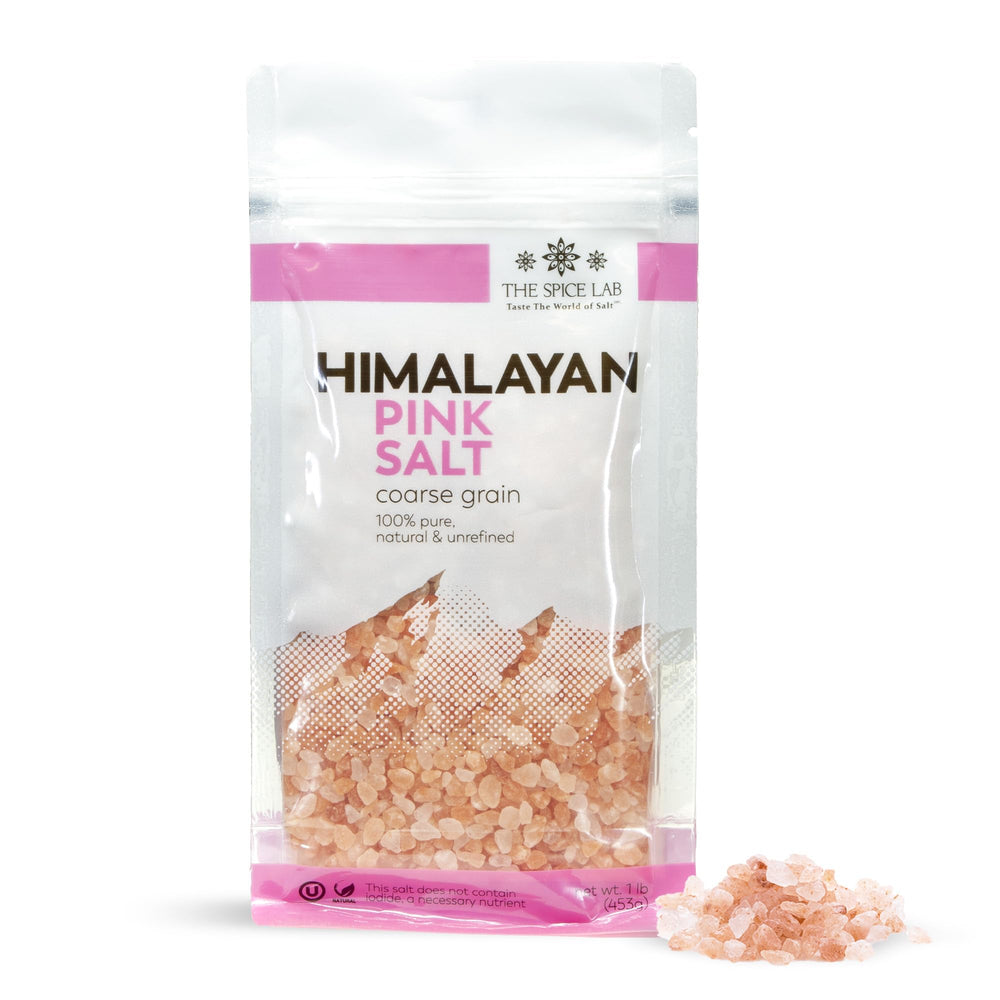 The Spice Lab Himalayan Salt coarse crystals ideal for grilling and roasting.