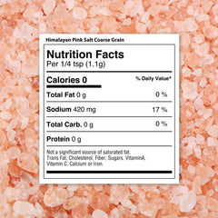 The Spice Lab Himalayan Salt crystals add mineral-rich flavor to vegetables.