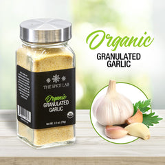 Stir-fried vegetables seasoned with The Spice Lab granulated garlic