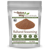 The Spice Way Baharat blend jar for authentic Mediterranean flavor.