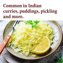 The Spice Way fenugreek curry idea image shows vibrant, fragrant addition.