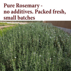 The Spice Way rosemary leaves dried bunch adds savory aroma to soups and stews.